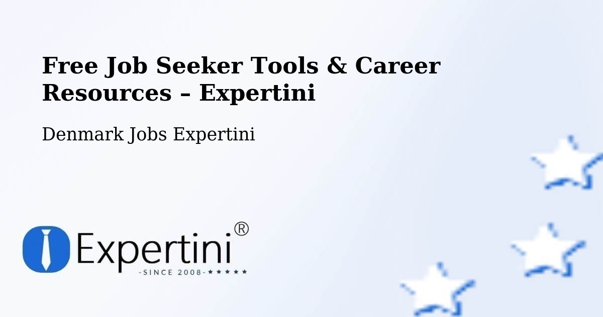 Free Job Seeker Tools & Career Resources – Veksø - Veksø, Denmark Jobs Expertini