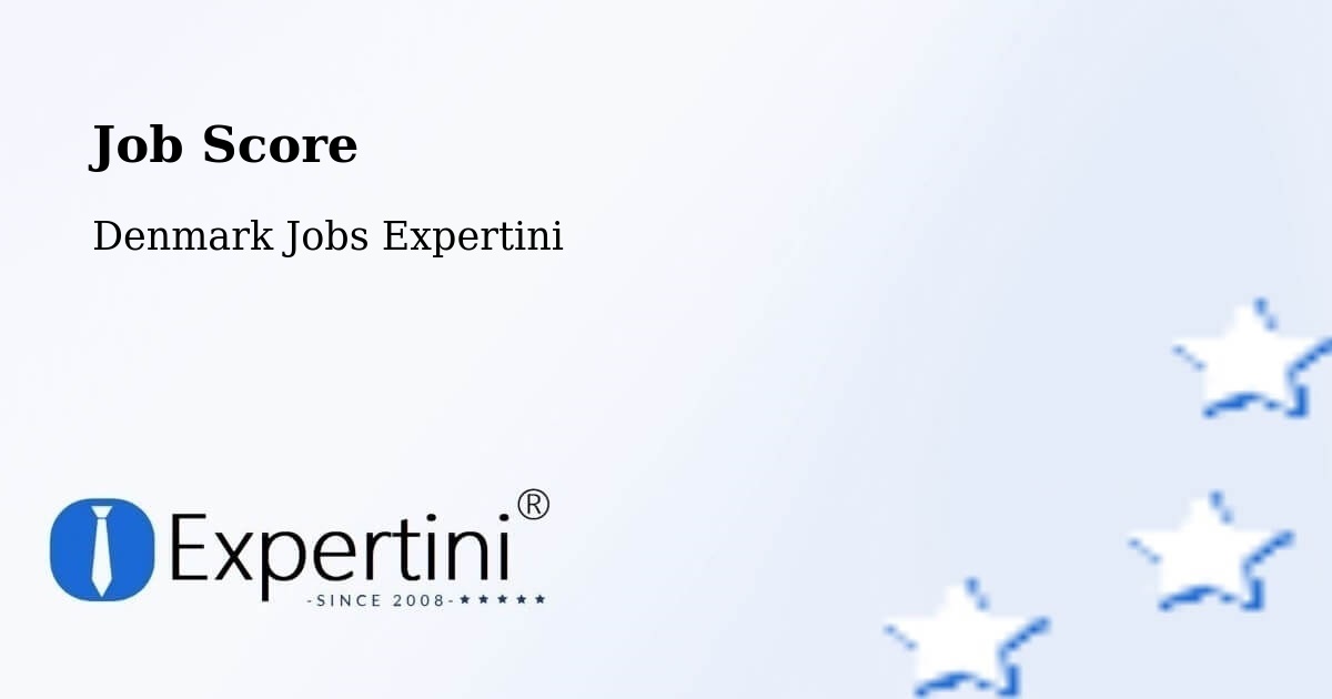 Job Score & Job Description Score Tool – Veksø - Denmark Jobs Expertini
