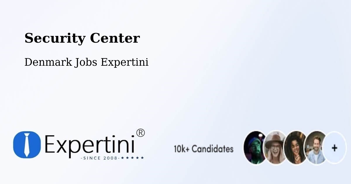 Security & Compliance – Veksø - Denmark Jobs Expertini